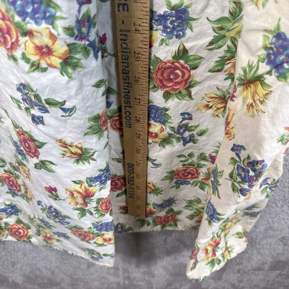 Vintage 90s Victoria’s Secret Floral Cottagecore Prairie Peasant Sundress Size M - Picture 13 of 13